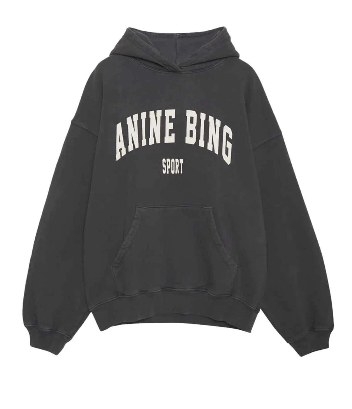Harvey Sweatshirt In Washed Black