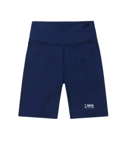 Heavy Bike Shorts In Navy