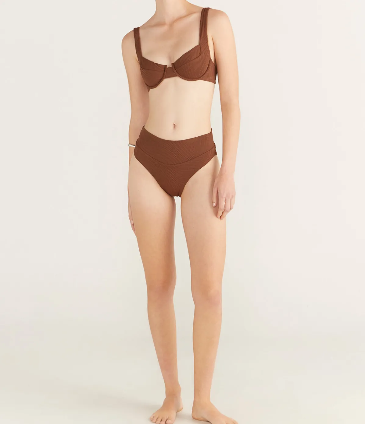 Herbie Bikini Bottom In Cocoa