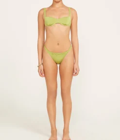Holiday Balconette Bikini Top In Pistachio