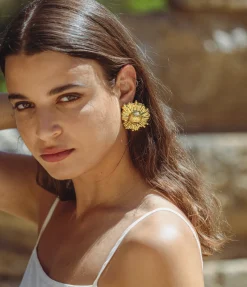 Ilios Earrings In Gold