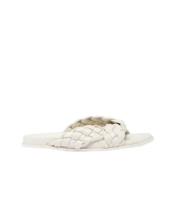 Ina Knotted Slide In Crema