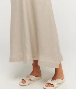 Ina Knotted Slide In Crema