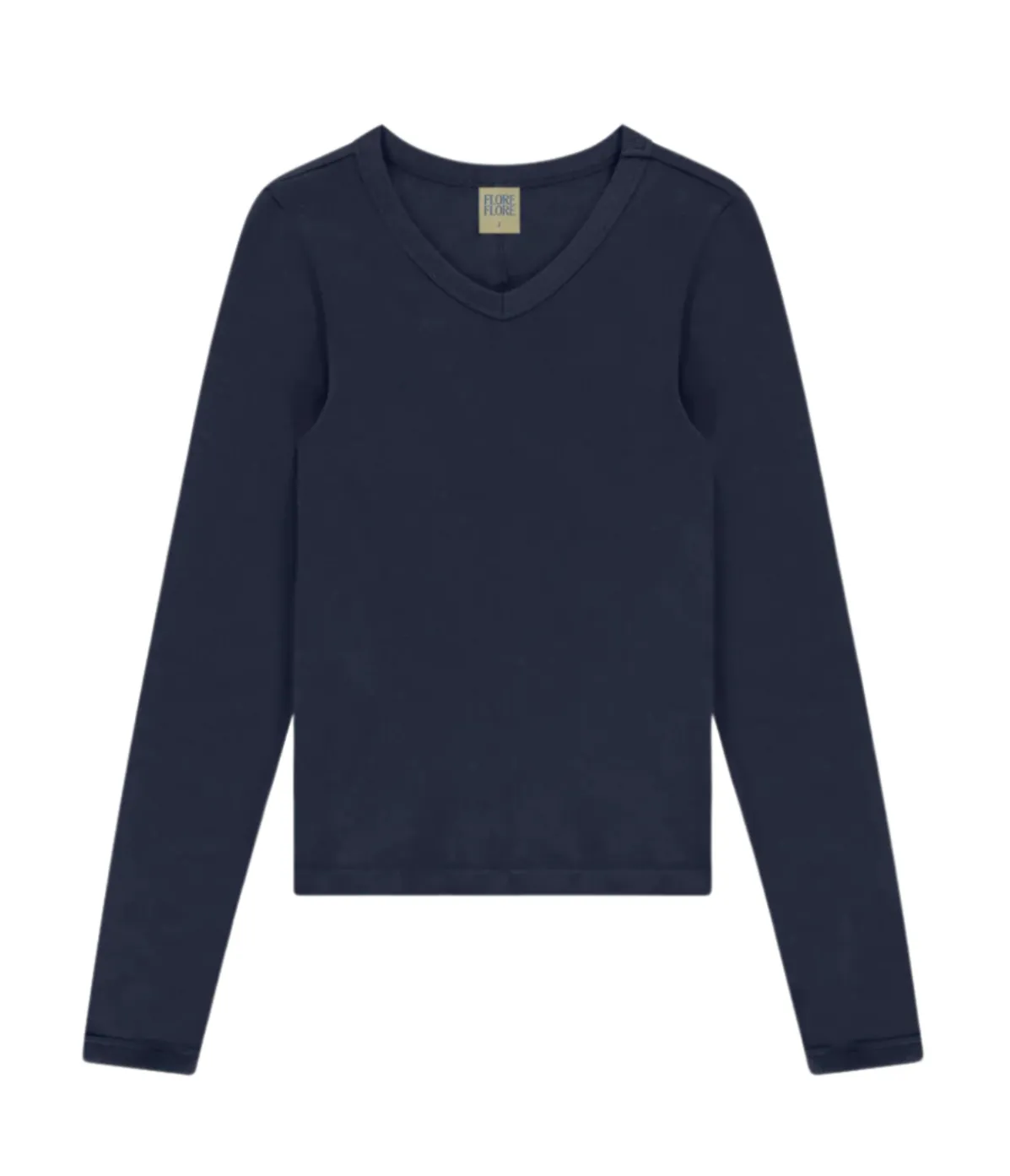 Jill Long Sleeve Tee In Navy