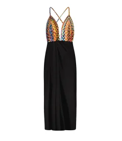 Jutta Two Tone Dress In Multicolour