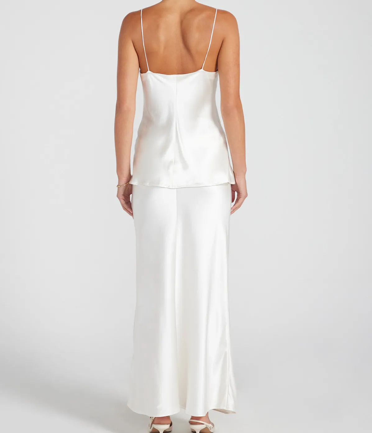 Kate Slip Camisole In Ivory