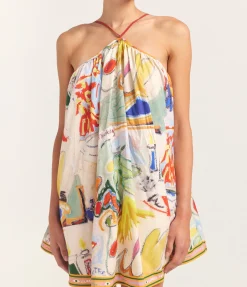 La Charrasca Mini Dress In Multi