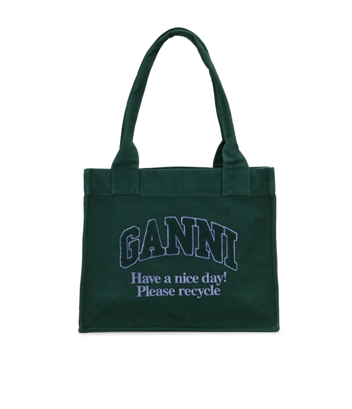 Large Shopper Bag In Forest