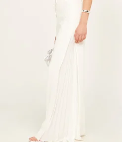 Lilo Pleated Pant In Ivory
