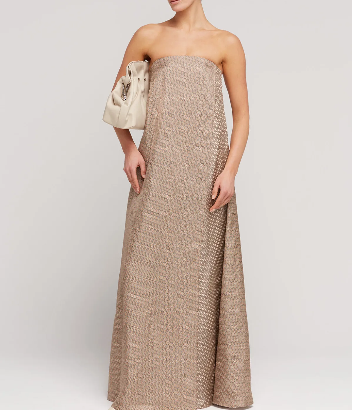 Linka Silk Wrap Maxi Dress In Duo Linka