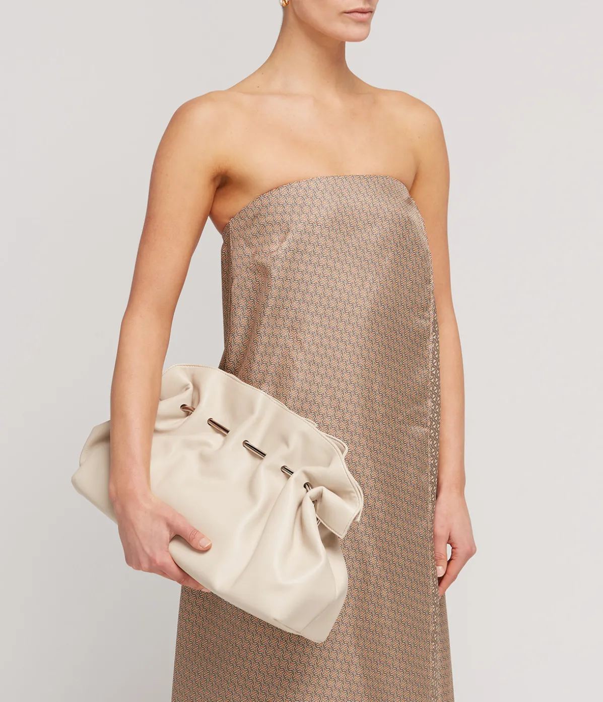 Linka Silk Wrap Maxi Dress In Duo Linka