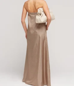 Linka Silk Wrap Maxi Dress In Duo Linka