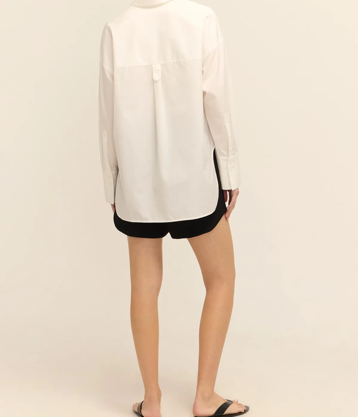 Linter Shirt In Parchment