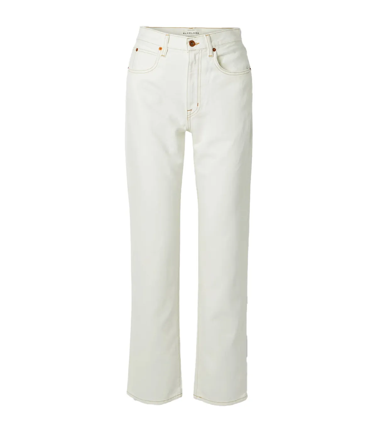 London High Rise Straight In Natural White
