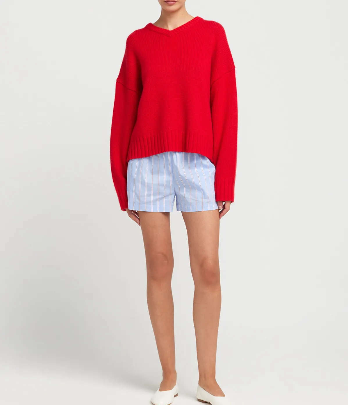 Loretto Short In Hot Spring Stripe
