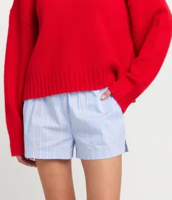 Loretto Short In Hot Spring Stripe