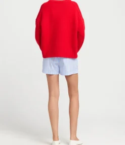 Loretto Short In Hot Spring Stripe