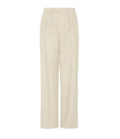Louis Linen Trouser In Natural