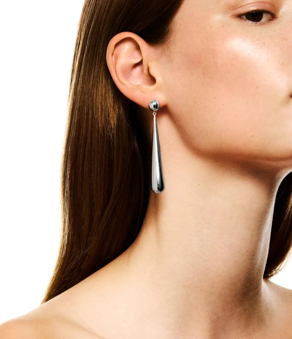 Louise Earrings In Silver