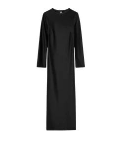 Lowe Long Sleeve Maxi Dress In Black
