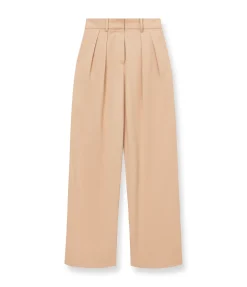 Luisa High Waisted Pant In Camel