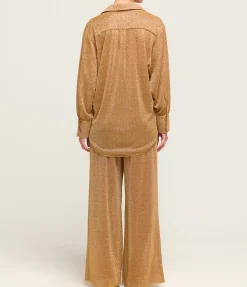 Lumiere Long Sleeve Shirt In Toffee