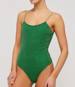 Lumiere Malliot One Piece In Emerald Green