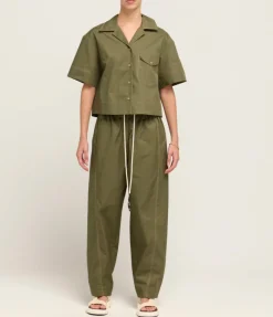 Maddy Pants In Khaki