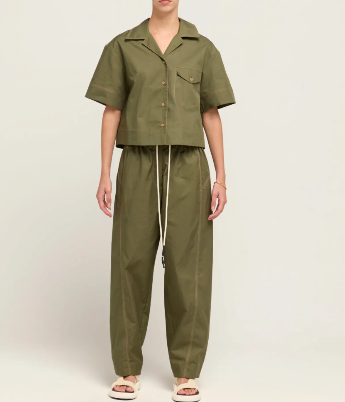 Maddy Pants In Khaki