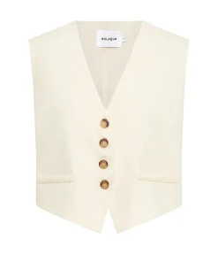 Manon Waistcoat In Ivory