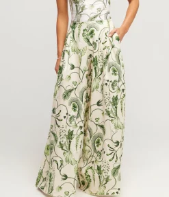 Marea Wide Leg Pants In Habitat