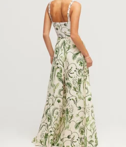 Marea Wide Leg Pants In Habitat