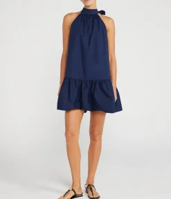 Marlowe Mini Dress In Navy