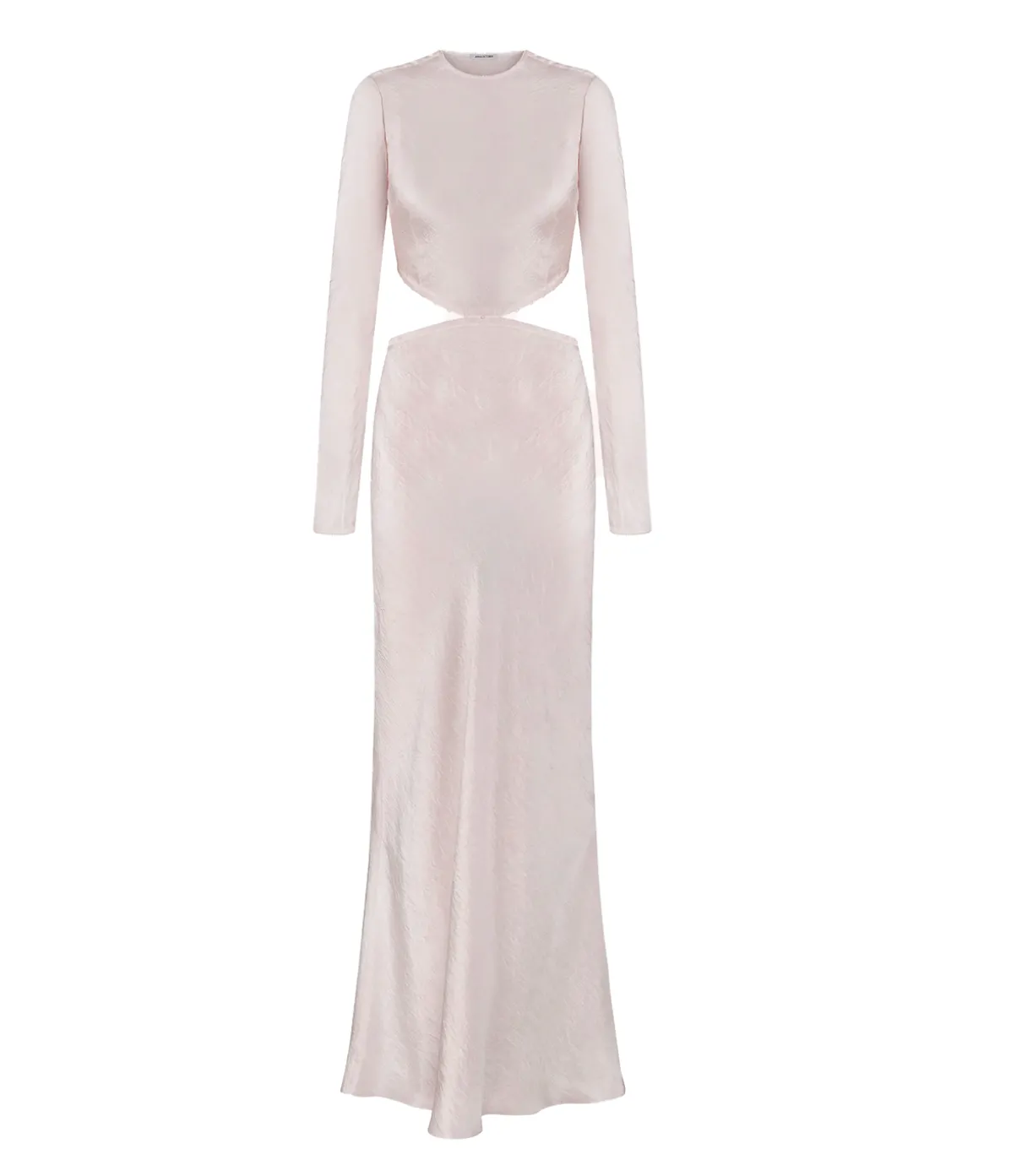 Martha Long Sleeve Maxi Dress In Pink