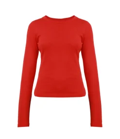 Max Fitted Long Sleeve Tee In Audrey