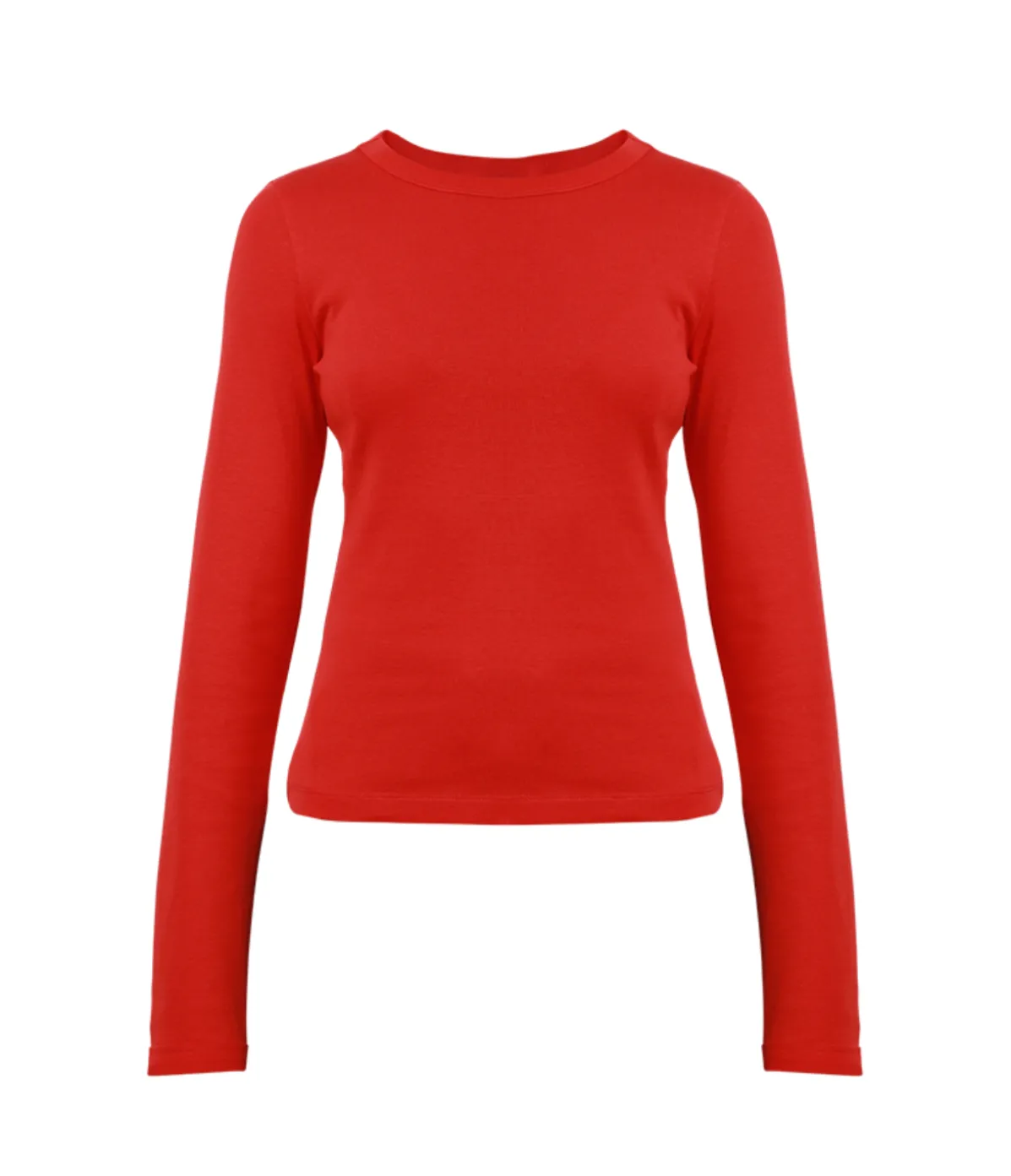 Max Fitted Long Sleeve Tee In Audrey