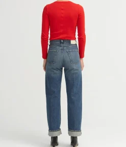 Max Fitted Long Sleeve Tee In Audrey