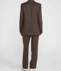 Maya Blazer In Chocolate
