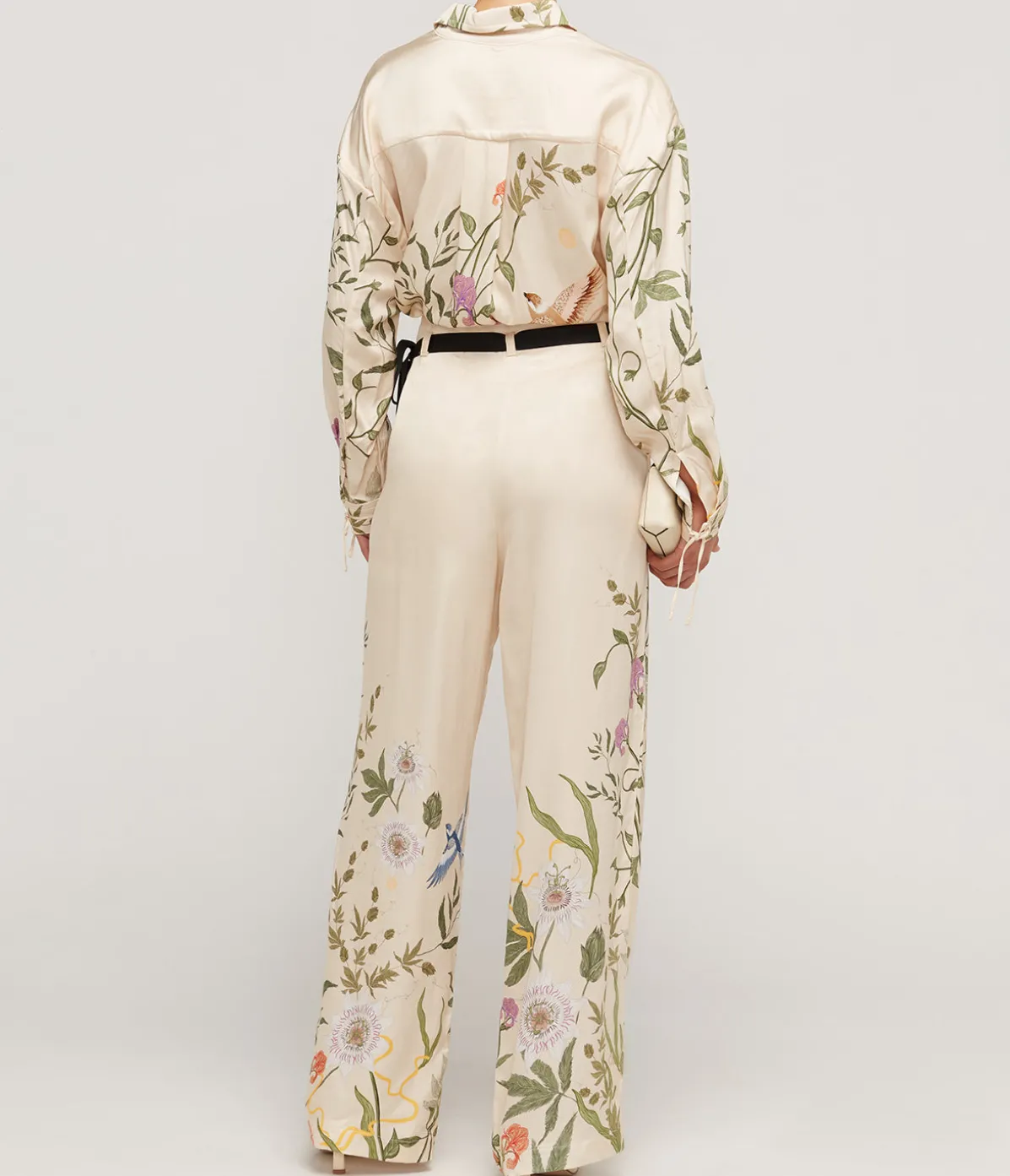 Memoria High Waisted Trouser In Paraiso
