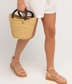Mini Basket Bag In Black