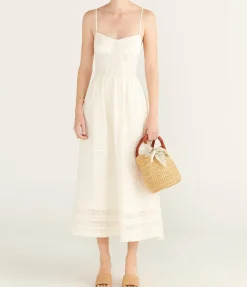 Mini Basket Bag In Tan