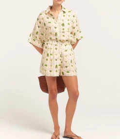 Mirage Shirt In Tropical Palms