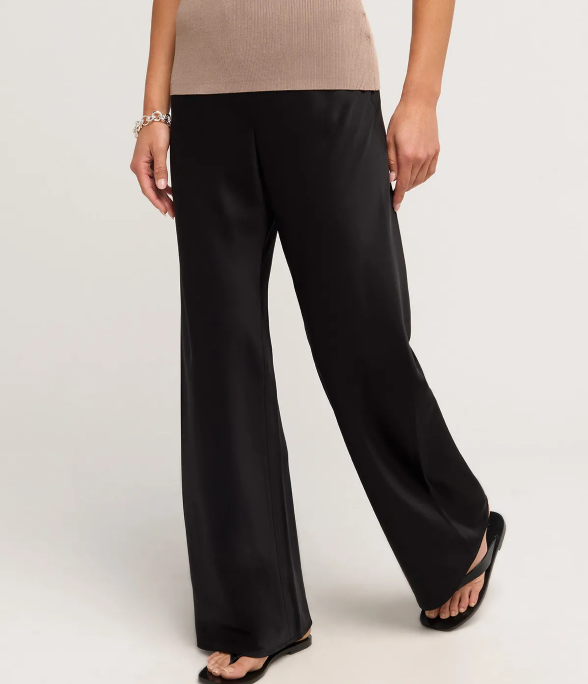 Myrna Bias Pant In Black