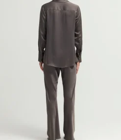 Myrna Bias Pant In Graphite