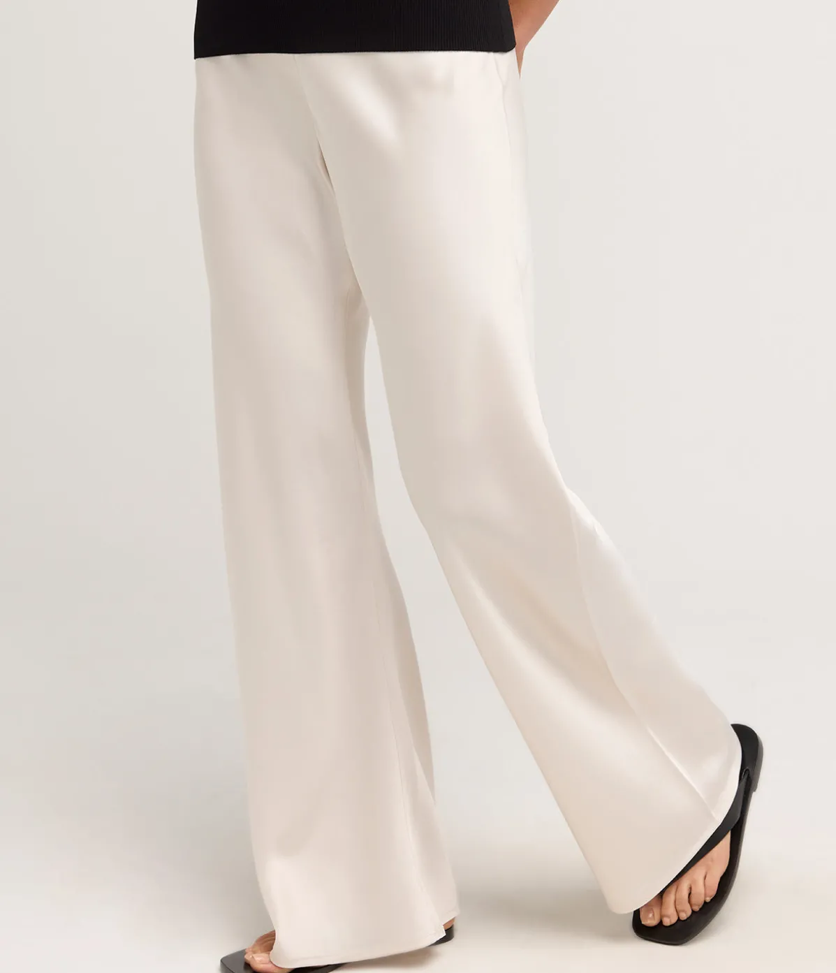 Myrna Bias Pant In Oyster