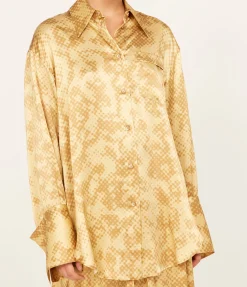 Nichhia Shirt In Honeycomb