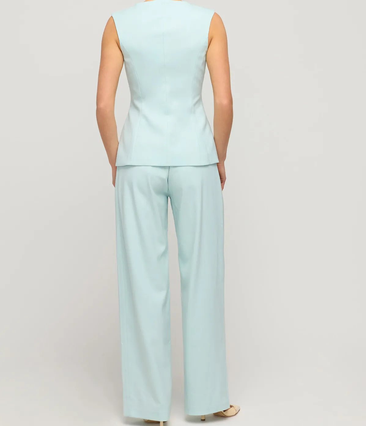 Nico Tailored Pants In Ice Blue