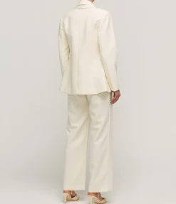 Oatley Blazer In Vanilla
