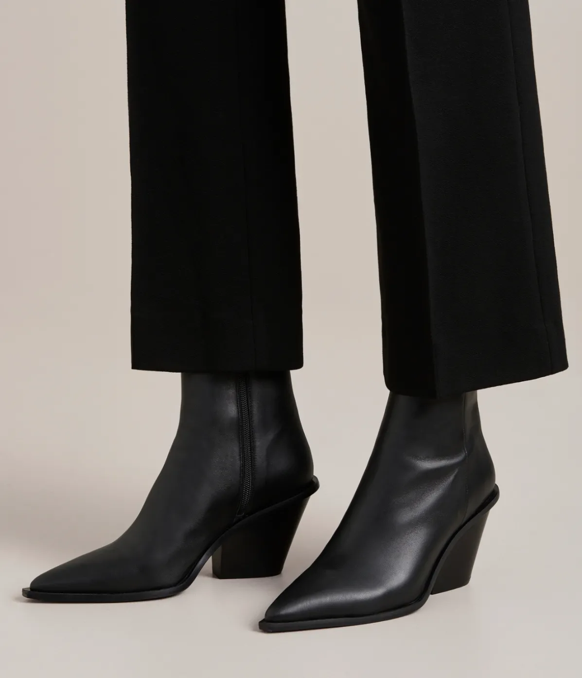 Odin Heeled Boot In Black