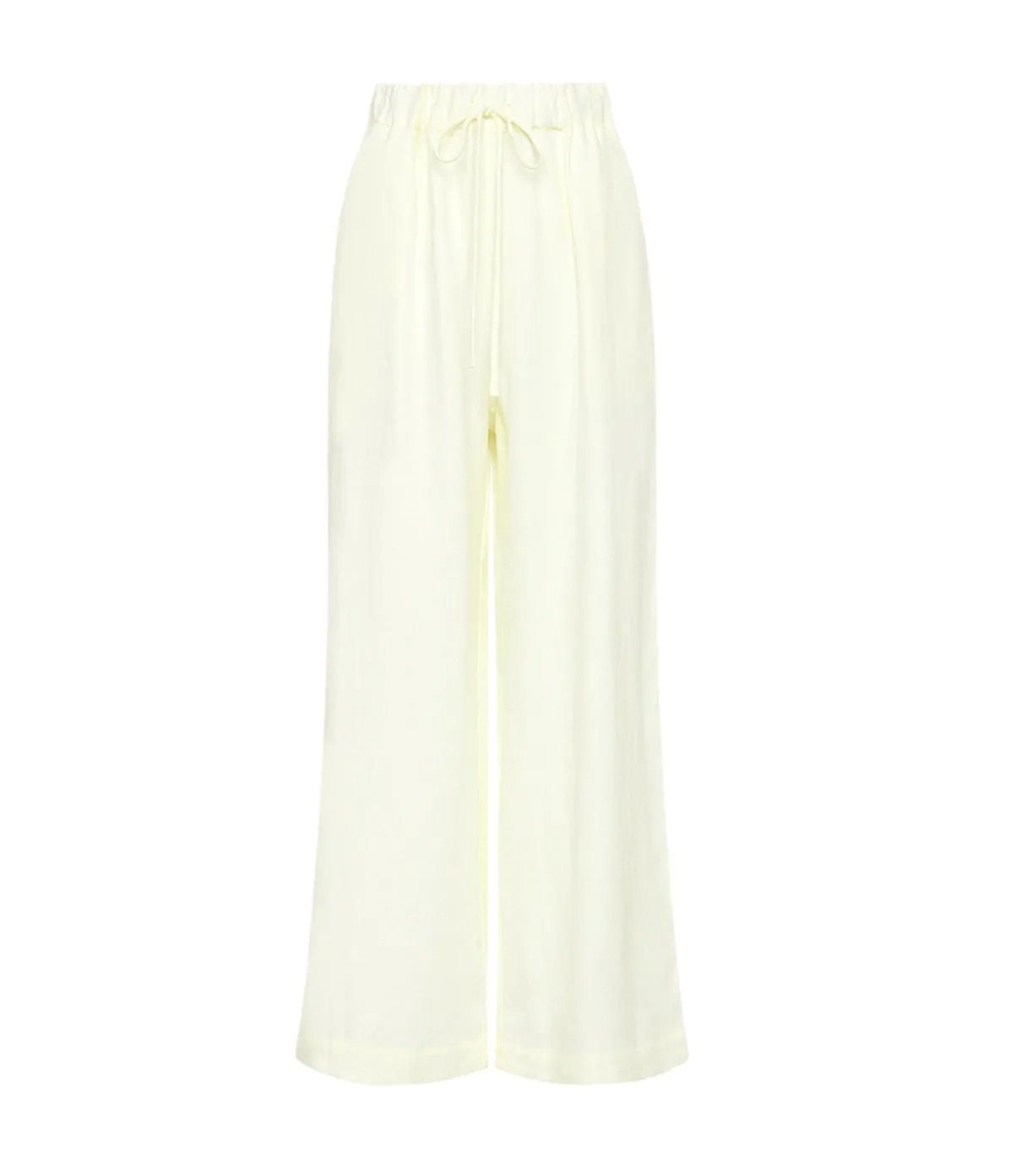 Pantheon Linen Pant In Porcelain
